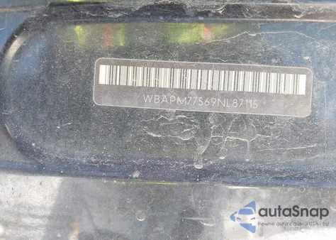 2009 BMW 335I из США, поврежденный, VIN WBAPM77569NL87115